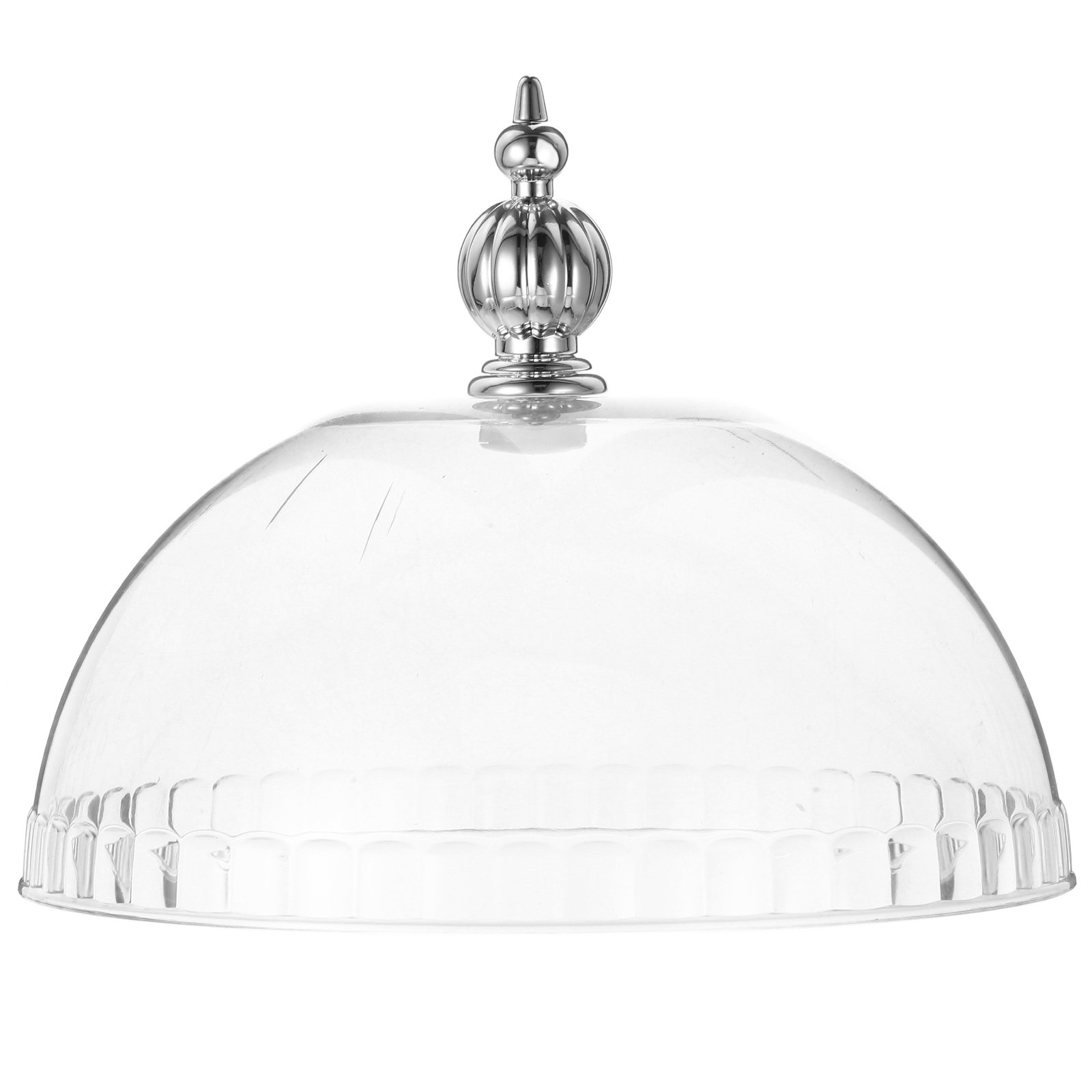 Plastic Dome Clear - プラスチック製ケーキドームカバー 6.8インチ 透明チーズ蓋 耐熱フードテント プラスチッククローシュ シャルキュトリー