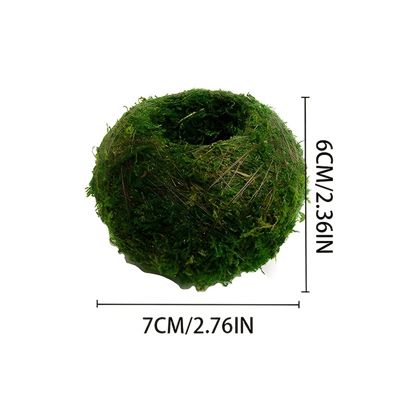 人工モスボールプランター、天然グリーン盆栽植物容器、家庭菜園 - Sphagnum Moss Dry のレビューと価格