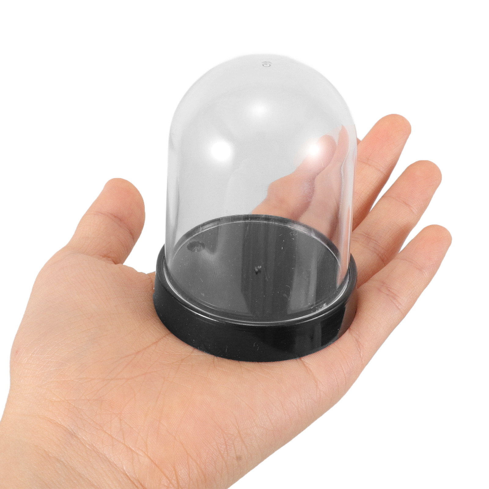 5セット 透明プラスチック製 クローシェドーム ディスプレイ - Plastic Dome Clear のレビューと価格