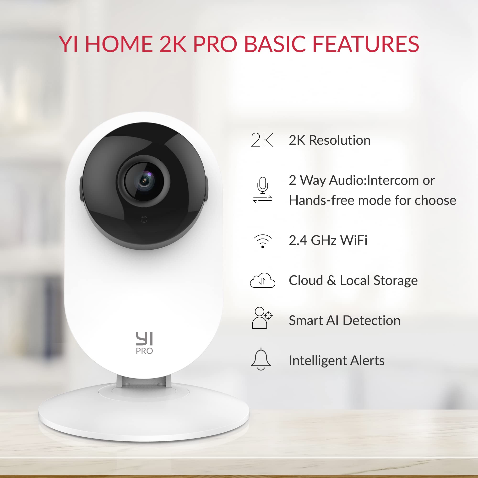 YI Pro 2K Wifi ホームカメラ 2/4個キット  - Eufy Camera E220 のレビューと価格