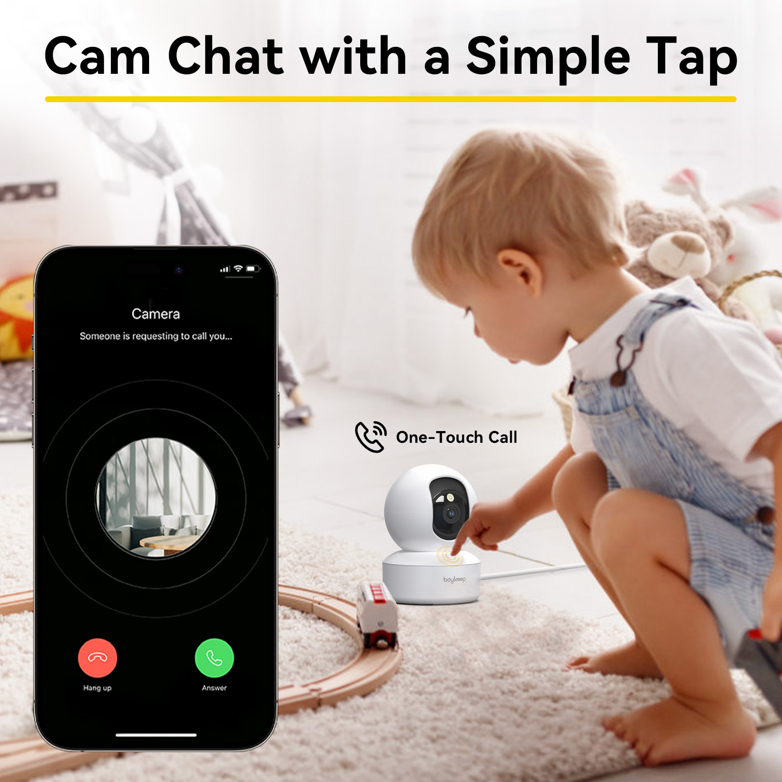 Boykeep 2K ペット犬用カメラ、電話アプリ付き、5G - Eufy Camera E220 のレビューと価格