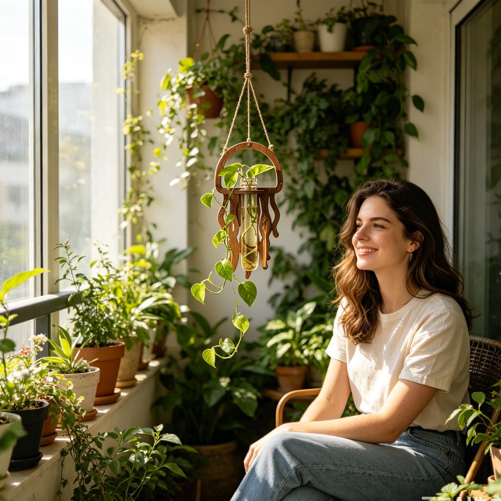 繁殖ステーション 壁掛けクラゲ水耕栽培挿し木試験管花瓶 庭師 - Propagation Station Vase のレビューと価格