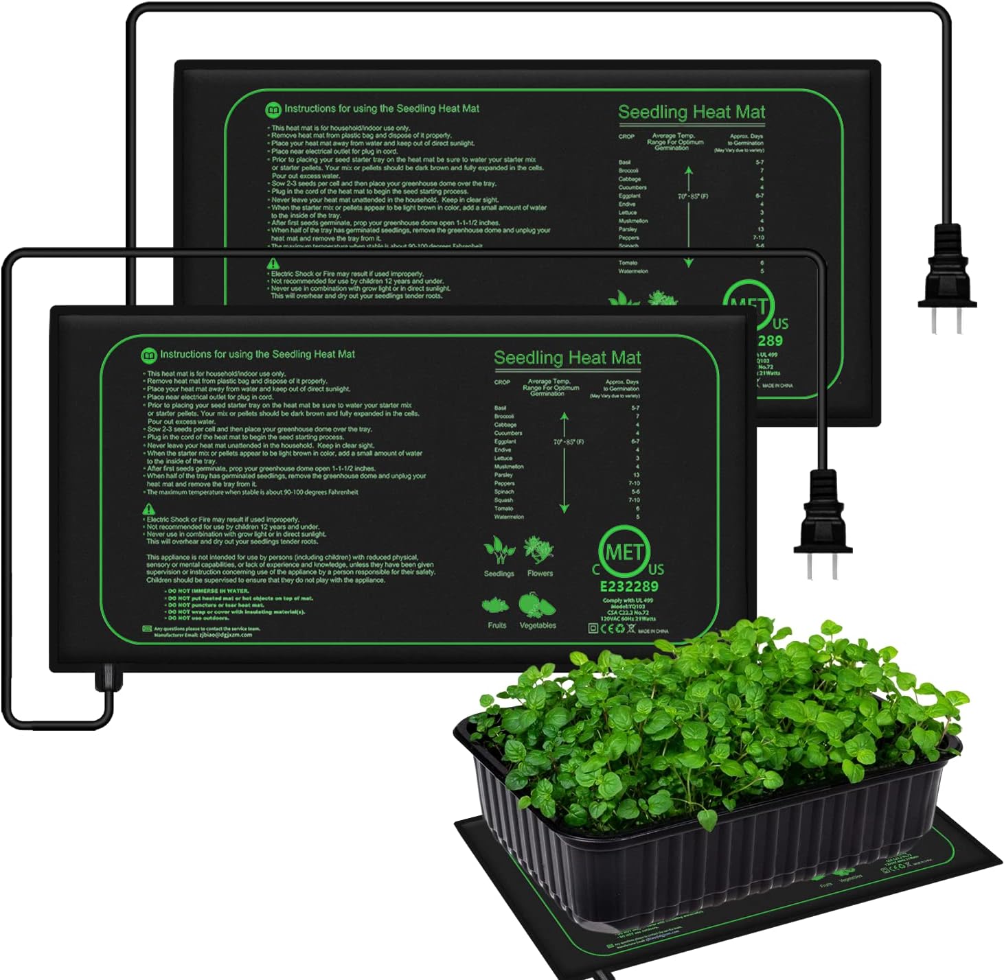 10/25/50 センチメートル苗ヒートマット屋内植物発芽防 - Rooting Gel Clone のレビューと価格