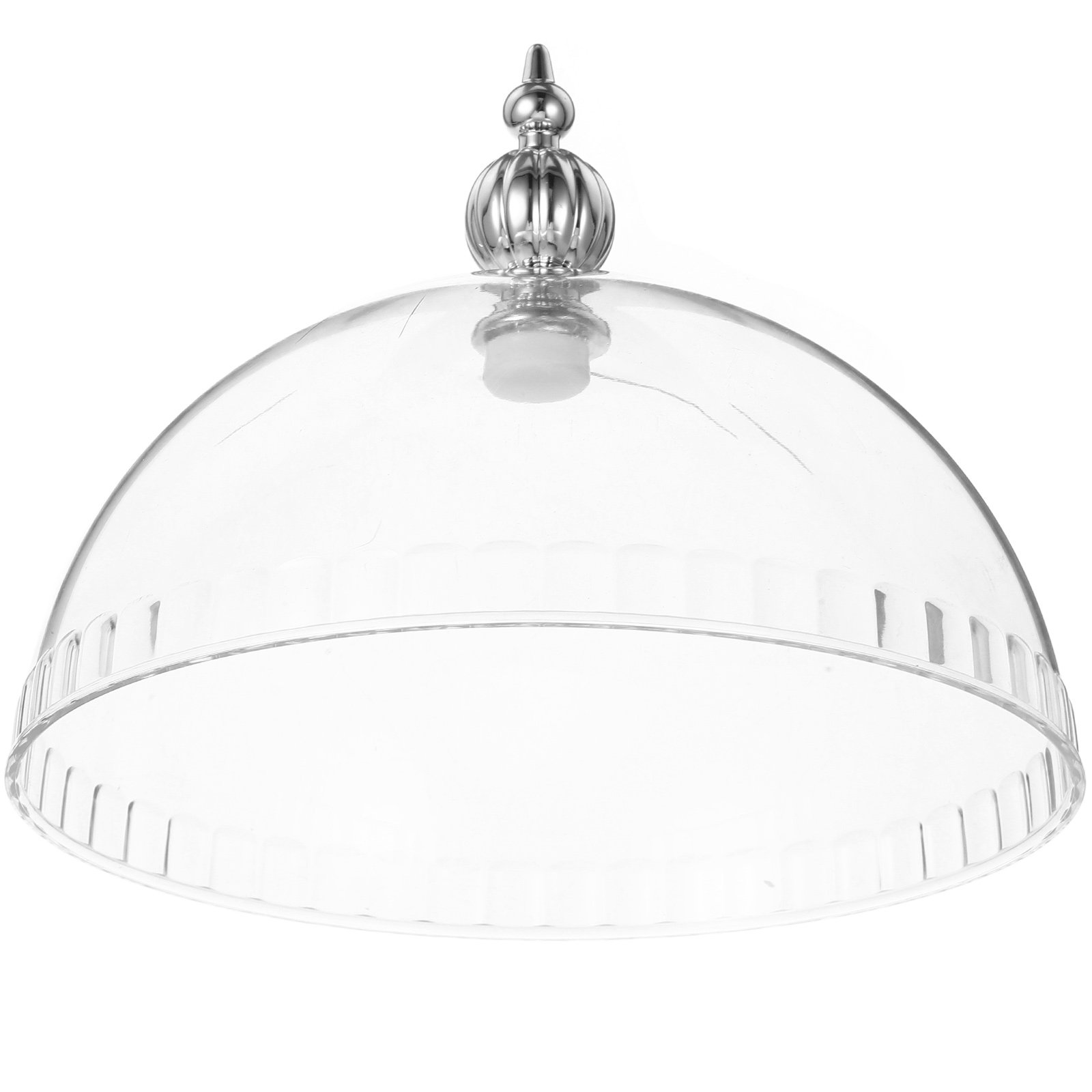 プラスチック製ケーキドームカバー 6.8インチ 透明チーズ蓋 - Plastic Dome Clear のレビューと価格