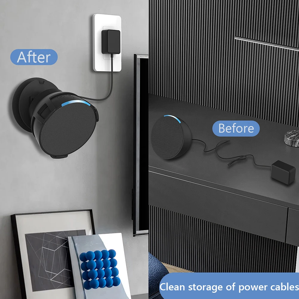 壁掛けスピーカーホルダーブラケット省スペーススピーカーブラケ - Amazon Speaker Echo Pop のレビューと価格